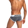 jm337grey-4 JOCKMAIL JM337 Tri-Tone Brief in grey