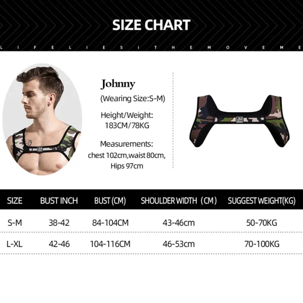 JM902 Neoprene Harness