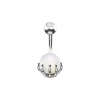 skeleton-hand-navel-ring-pearl-silver.webp Stainless Steel Skeleton Hand Navel Ring