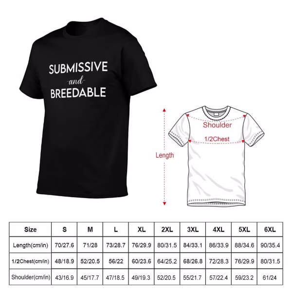 Submissive Tee 5 Submissive and Breedable Tee