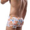 Brown Leaf Sunga Swim Shorts Side Brown Leaf Sunga Swim Shorts Side