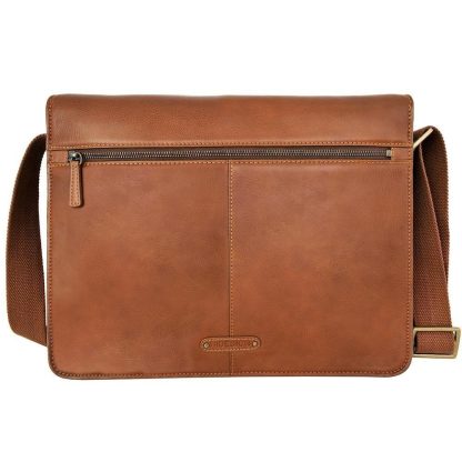 Aiden Horizontal Leather Messenger Bag from Hidesign at Moosestrum.com