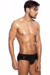 Alpha Male AERO Black Push-Up Swim Briefs