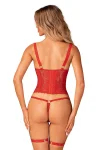 Belovya Corset Set in Red
