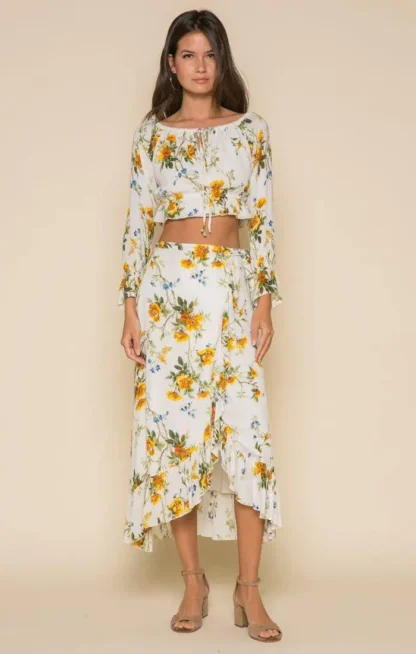 Buttercup Fields Crop Top