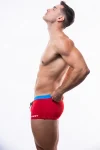 BWET Copacabana Swim Shorts in Red