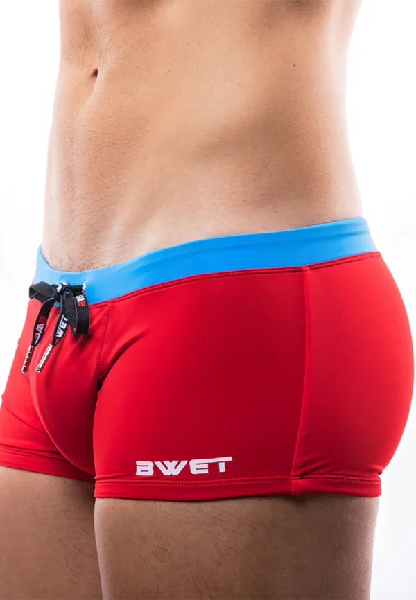 BWET Copacabana Swim Shorts in Red