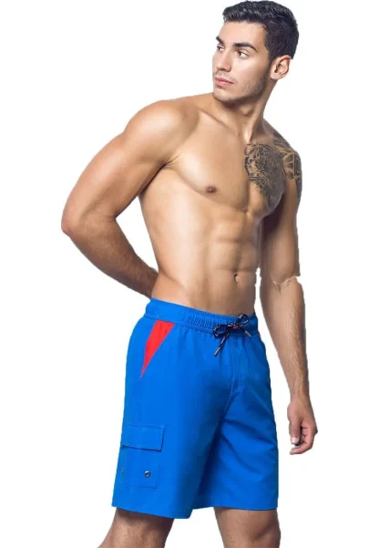 BWET FreeStyle Beach Trunks in Blue