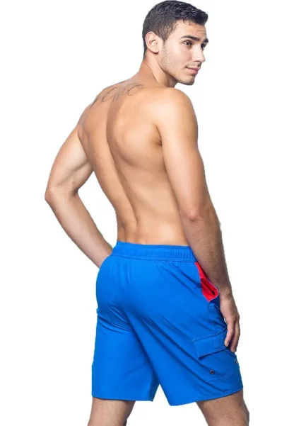 BWET FreeStyle Beach Trunks in Blue