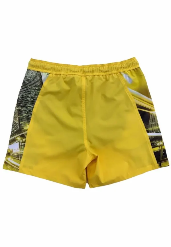 BWET Skyline Swim Trunks in Yellow