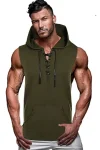 Casual Sleeveless Hoodie