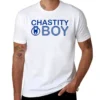 Chastity boy tee in white