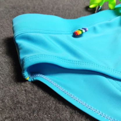 Swim Briefs with Rainbow Pocket