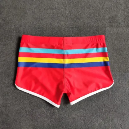 Colorful Stripes Swim Shorts