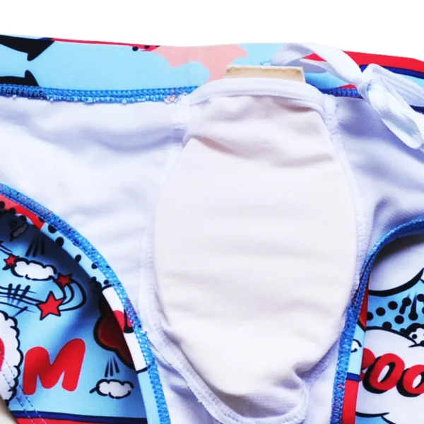 Comic Print Swim Shorts