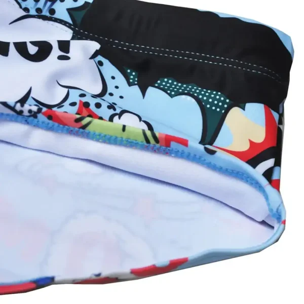 Comic Print Swim Shorts