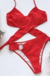 Crossover Bandage Halter Bikini