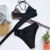 Crossover Bandage Halter Bikini