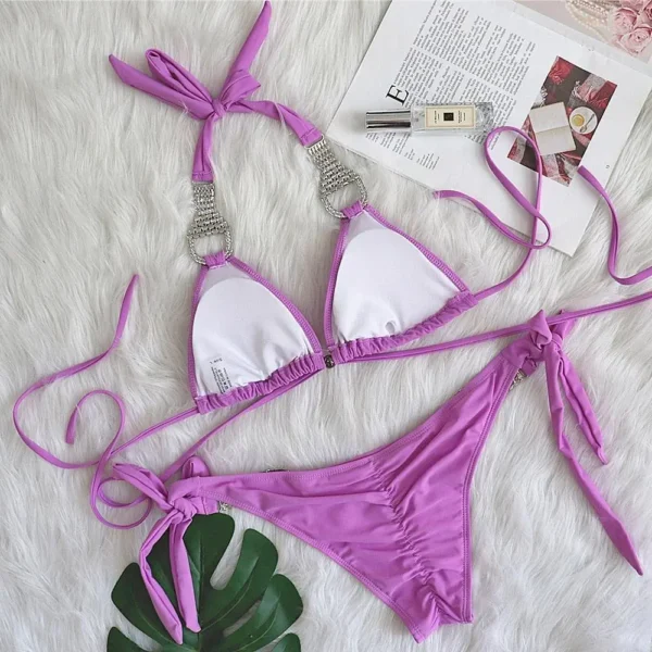 Crystal Max Bikini with Rib Strap