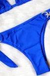 Crystal Ring Blue Bikini with Tie Sides in blue