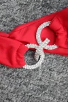 Crystal Ring Bikini with Tie Sides