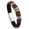 Duo Leather Bracelet in Brown