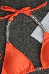 Elegant Crystal Strap Bikini