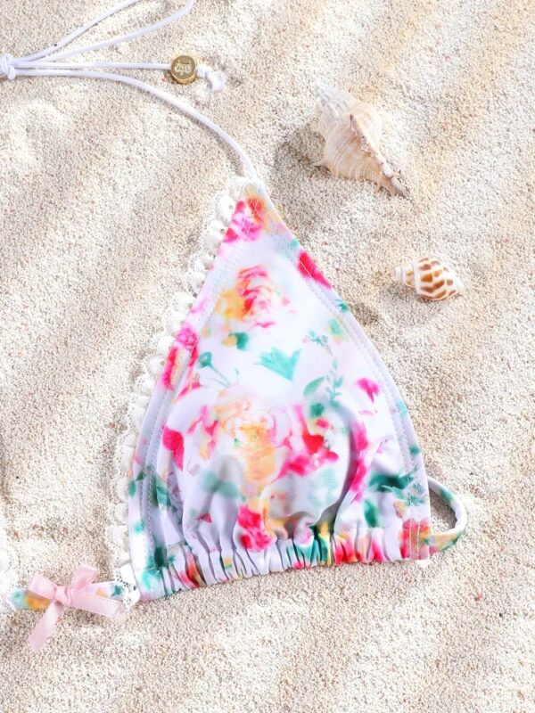 Floral Classic Bikini Close Up