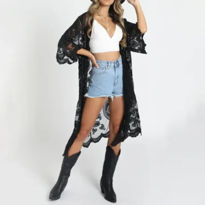 Long Length Lace Cover-Up