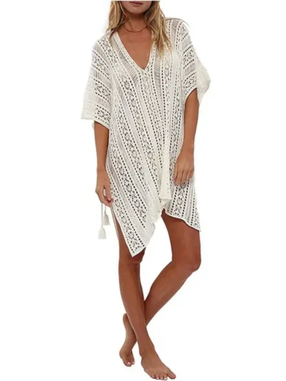 Bikini Hollow Knitted Cover-Up