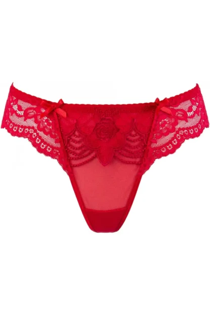 V-9698 Brazilian Thongs in Red