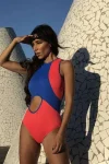 Mirame Half Pipe One Piece Swimsuit
