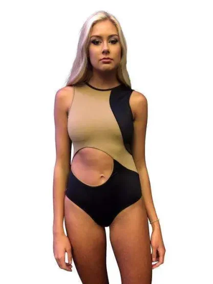 Mirame Half Pipe One Piece Swimsuit