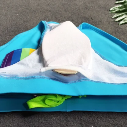 Swim Briefs with Rainbow Pocket