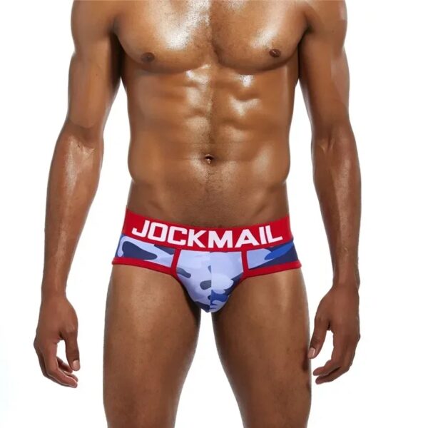 JM321 Camouflage Brief in red
