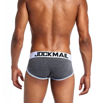 JOCKMAIL JM337 Tri-Tone Brief in grey