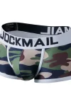 JOCKMAIL JM413 Camouflage Boxer in white with camouflage