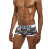 JOCKMAIL JM413 Camouflage Boxer in white with camouflage