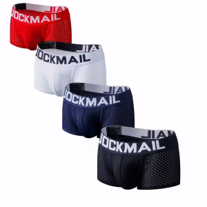 JM442 Mesh Full Boxer in 4 Pack JM442 Mesh Full Boxer in 4 Pack
