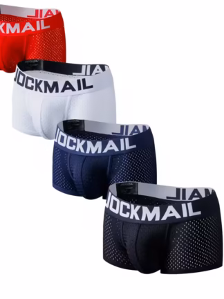JM442 Mesh Full Boxer in 4 Pack