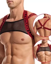 jm905 elastic harness in red