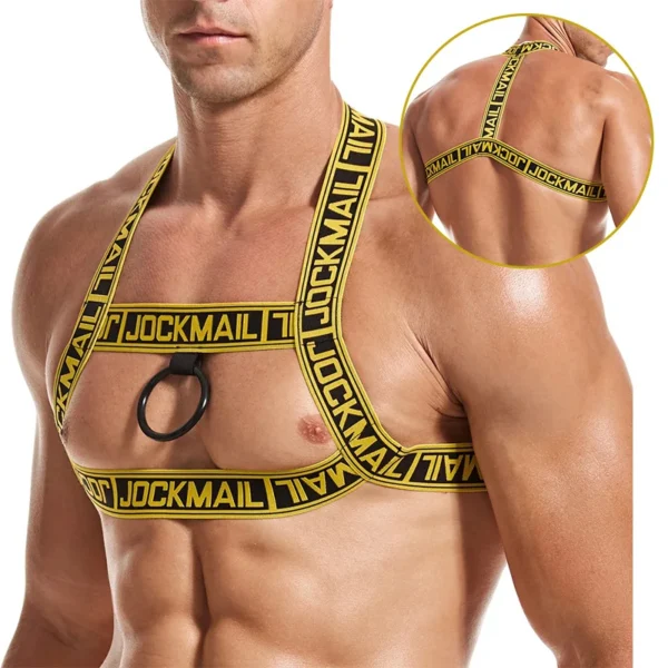 jm906 elastic harness in yellow