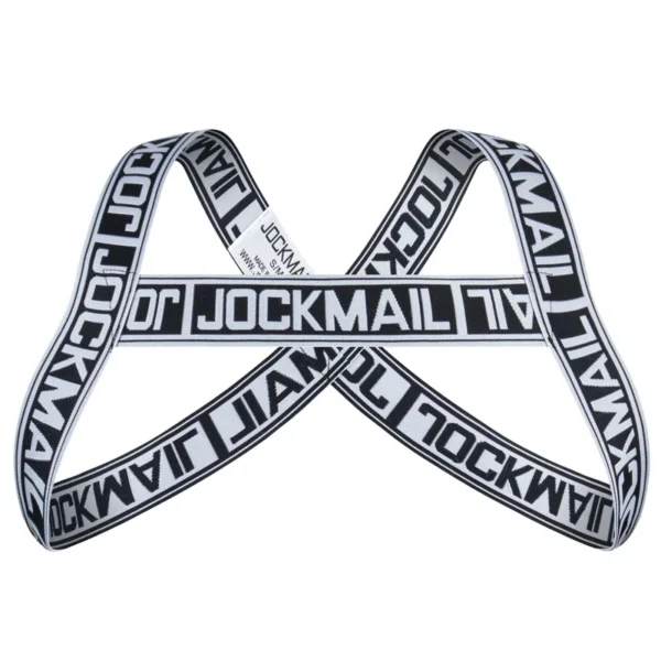 JOCKMAIL JM907 Intensity Elastic Harness in white