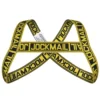JOCKMAIL JM907 Intensity Elastic Harness in yellow