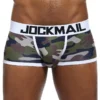 JOCKMAIL JM413 Camouflage Boxer in white with camouflage