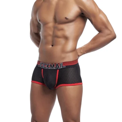 JOCKMAIL JM443 Rugby Boxer in red