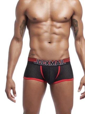 JOCKMAIL JM443 Rugby Boxer in red