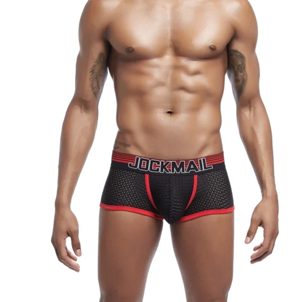 JOCKMAIL JM443 Rugby Boxer in red