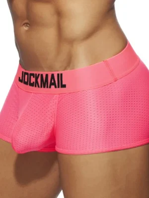 JOCKMAIL JM465 Sports Mesh Neon Boxer neon pink