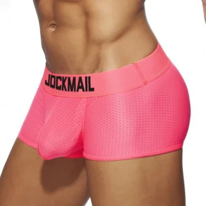 JOCKMAIL JM465 Sports Mesh Neon Boxer neon pink